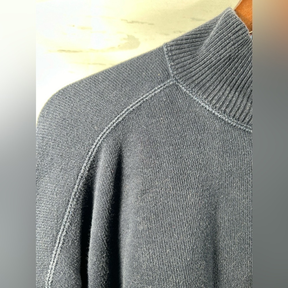 Tommy Bahama Mens Half Zip Mock Neck Long Sleeve Pullover - Picture 6 of 10